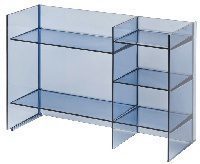 Стеллаж Laufen Kartell (голубой) 3.8933.1.083.000.1