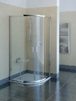 Ravak Blix BLCP4-80 Душевой уголок блестящий+Транспарент. 3B240C00Z1