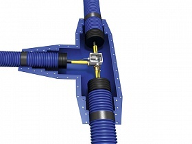 Microflex комплект для Т-образного соединения кабеля в тройнике.