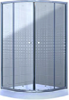 Timo BIONA LUX TL-1101 romb glass душевой угол 1000x1000x2000