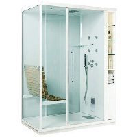Svedbergs S-Box De Lux Душевая кабина с парогенератором 150x90 (3000 XLH-1-M)