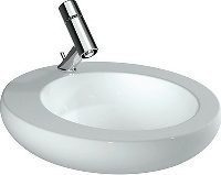 Laufen Il Bagno Alessi раковина накладная 50х50 (8.1397.1.400.104.1)