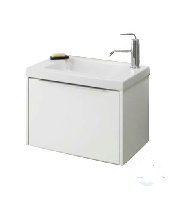 Jacob Delafon XS Керамическая  раковина 600х350 мм (EB680-00) в комплекте с тумбой EB466