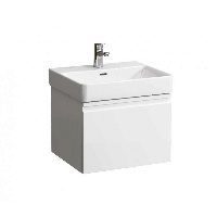 Тумба для раковины Laufen Pro S 52x45 см 1 ящик + доп. отсек белый 4.8335.2.096.463.1