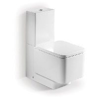 Roca Element унитаз с бачком 341570000 и лакированной крышкой Soft Close 801572004 (342577000)