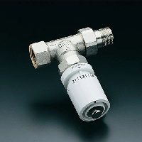OVENTROP Uni DH термостат 7-28 C, 0*1-5, пласт. чувст. элем., белый