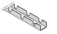 Uponor Fix фиксирующий трак U-профиль 16мм ц/ц 25мм 2м (1013127)