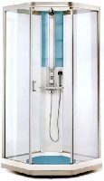 Ido Showerama 9-5 Душевая кабина 1000х1000 профиль хром, стекло  узорчатое (48751 31 010)