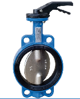 Tecofi DN80 PN16 Затвор дисковый межфланцевый с диском из чугуна VPI4448-02EP0080