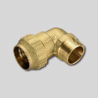 Tiemme  ПНД Соединение угловое с наружной резьбой  25*3/4  3400032 / 3464G002505CR