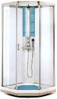 Ido Showerama 9-5 Душевая кабина 900х900  профиль хром, стекло узорчатое (48750 31 909)
