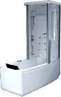 Gemy G8040 B R душевая кабина с ванной 1700x850