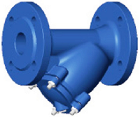 Tecofi DN 200 PN 16 Фильтр сетчатый наклонный фланцевый F3240N-0200