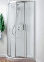 Ideal Standart Tipica сегментное  душевое ограждение 90*90*185 (T2374YB)