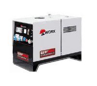 GENMAC Daily RG9000LSM дизельный генератор в шумозащитном кожухе