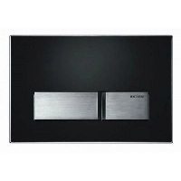 Geberit Sigma 50 Клавиша к UP320/UP700 рамка черная/кнопки квадрат. cталь 115.788.DW.1