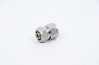 TIEMME соединитель прямой 10х1/2F хром