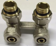 Delta Узел нижнего подключения угловой G 3/4 x 1/2 D=50 MM 3255022
