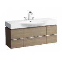 Тумба для раковины Laufen Case 119.5x37.5 см 2 ящика дуб 4.0130.2.075.519.1