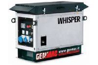 GENMAC Whisper 10100 KE Бензиновый генератор в шумозащитном кожухе
