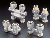 Oventrop Multiflex V ZB-запорно-присоед., угл. 3/4
