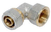 TIEMME угольник с внутренней резьбой 22x1/2F никель