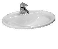 Laufen Pro раковина 560х440 мм (1395.1.000.104.1)