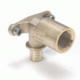 REHAU 16-Rp 1/2 угольник настенный с ВР, 59 мм 13661121001