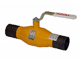 Naval DN 25 PN 40  Кран шаровой стальной сварной для газа