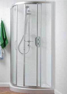 Ideal Standart Tipica сегментное  душевое ограждение 90*90*185 (T2374YB)