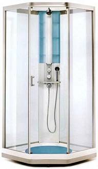 Ido Showerama 9-5 Душевая кабина 900х900  профиль хром, стекло узорчатое (48750 31 909)