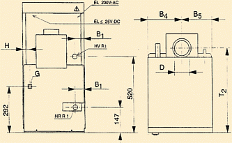 Bosch K34 – 8 Е  напольный газовый котел