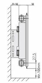 Стальной панельный радиатор Copa 11 (500х400)