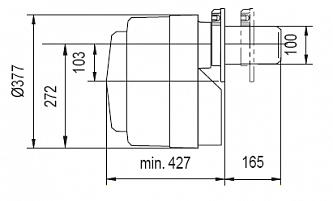 Giersch R20-AE Дизельная горелка для воздухонагревателя (12-36-40184)