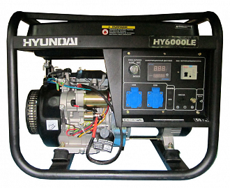 Генератор бензиновый HYUNDAI HY6000LE 4 кВт