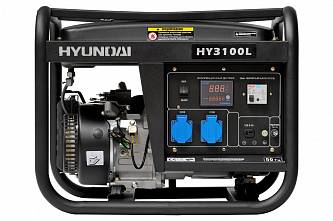 Генератор бензиновый HYUNDAI HY3100L 2.5 кВт