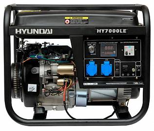Генератор бензиновый HYUNDAI HY7000LE 5 кВт