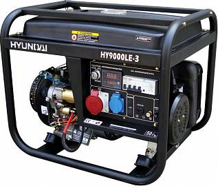 Генератор бензиновый HYUNDAI HY9000LE-3 6 кВт