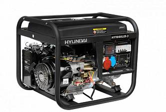 Генератор бензиновый HYUNDAI HY9000LER-3 6 кВт