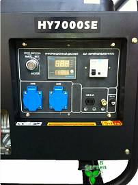 Генератор бензиновый HYUNDAI HY7000SE-3 5 кВт