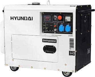 Генератор дизельный HYUNDAI DHY6000SE 5 кВт