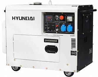 Генератор дизельный HYUNDAI DHY8000SE 5.5 кВт