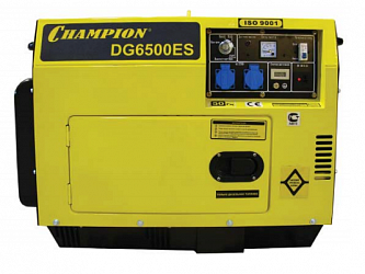 Champion DG6500ES Дизельный генератор в шумозащитном корпусе