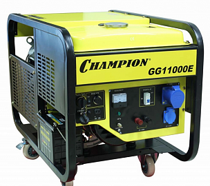 CHAMPION GG11000E Бензиновый генератор открытого типа