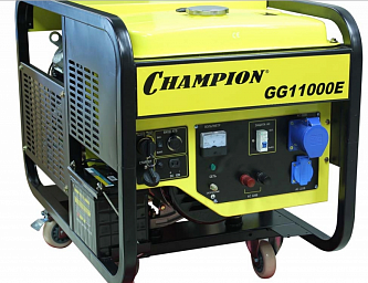 CHAMPION GG11000E Бензиновый генератор открытого типа