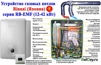 Rinnai RB-207 RMF котел настенный газовый 23 kw (Standart)