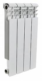 ROMMER Profi 500 (AL500-80-100) 1 секция радиатор алюминиевый (RAL9016) 84893