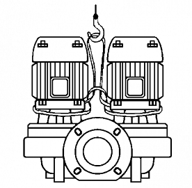 Dab DCM 80/630 T циркуляционный насос (фланцевый)