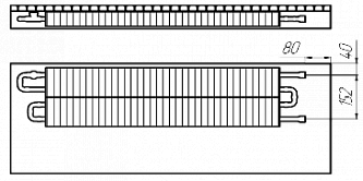 КЗТО Бриз-М (300x100x800) конвекторы встраиваемые в пол