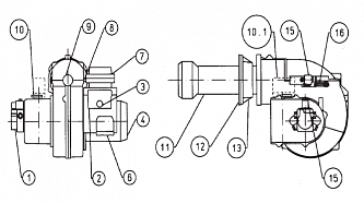 BALTUR SPARK 35 DSGW горелка диз. 2-ух ступ. (178-391 кВт)